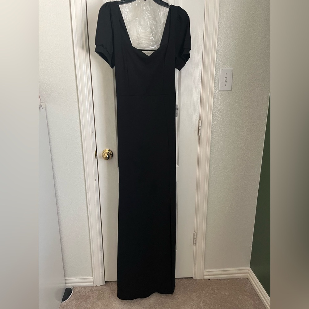 Windsor long black dress
